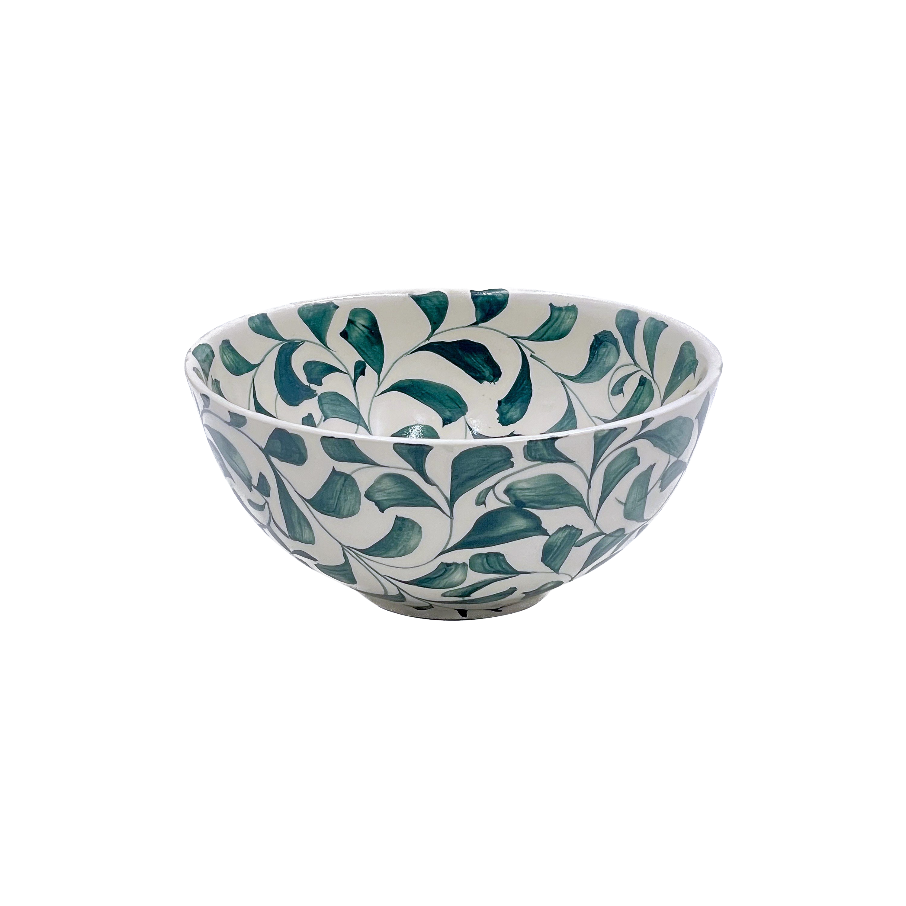 Small Green Scroll Bowl