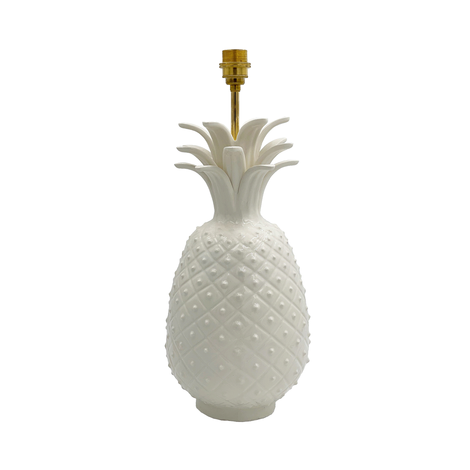 Cream Pineapple Lamp