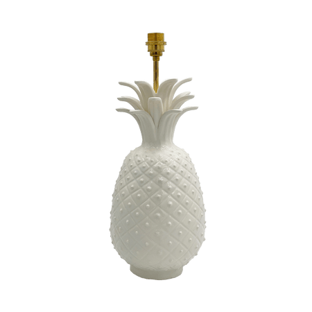 Cream Pineapple Lamp