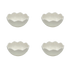 Small Scalloped Bowls (Set of 4)