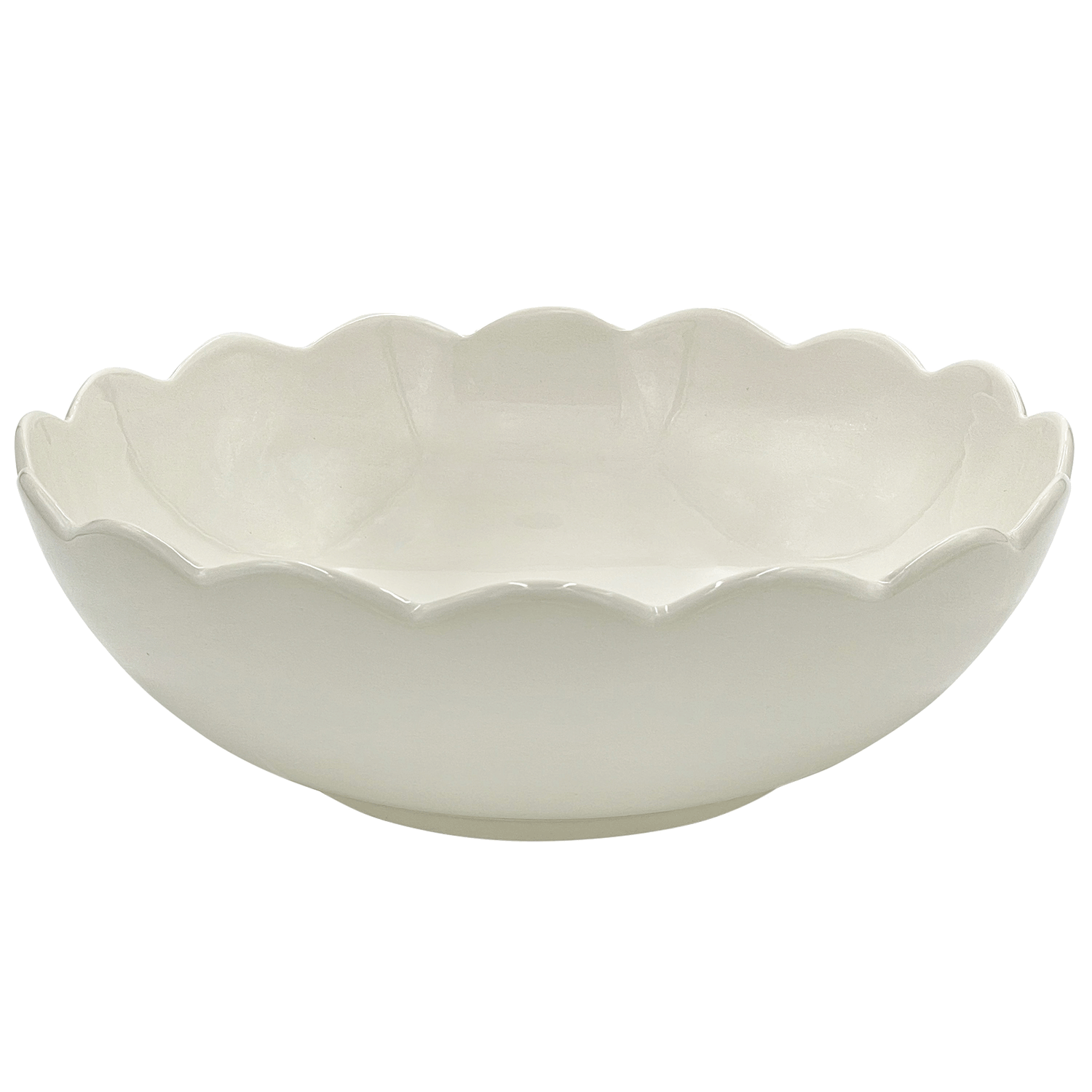 Scalloped Salad Bowl