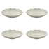 Scalloped Pasta Bowls (Set of 4)