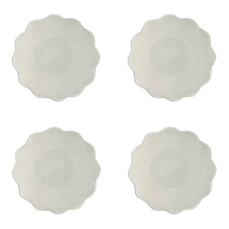 Scalloped Side Plates (Set of 4)