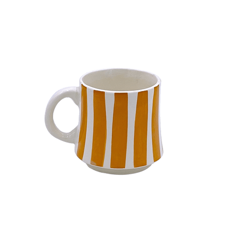 Small Yellow Stripes Mug