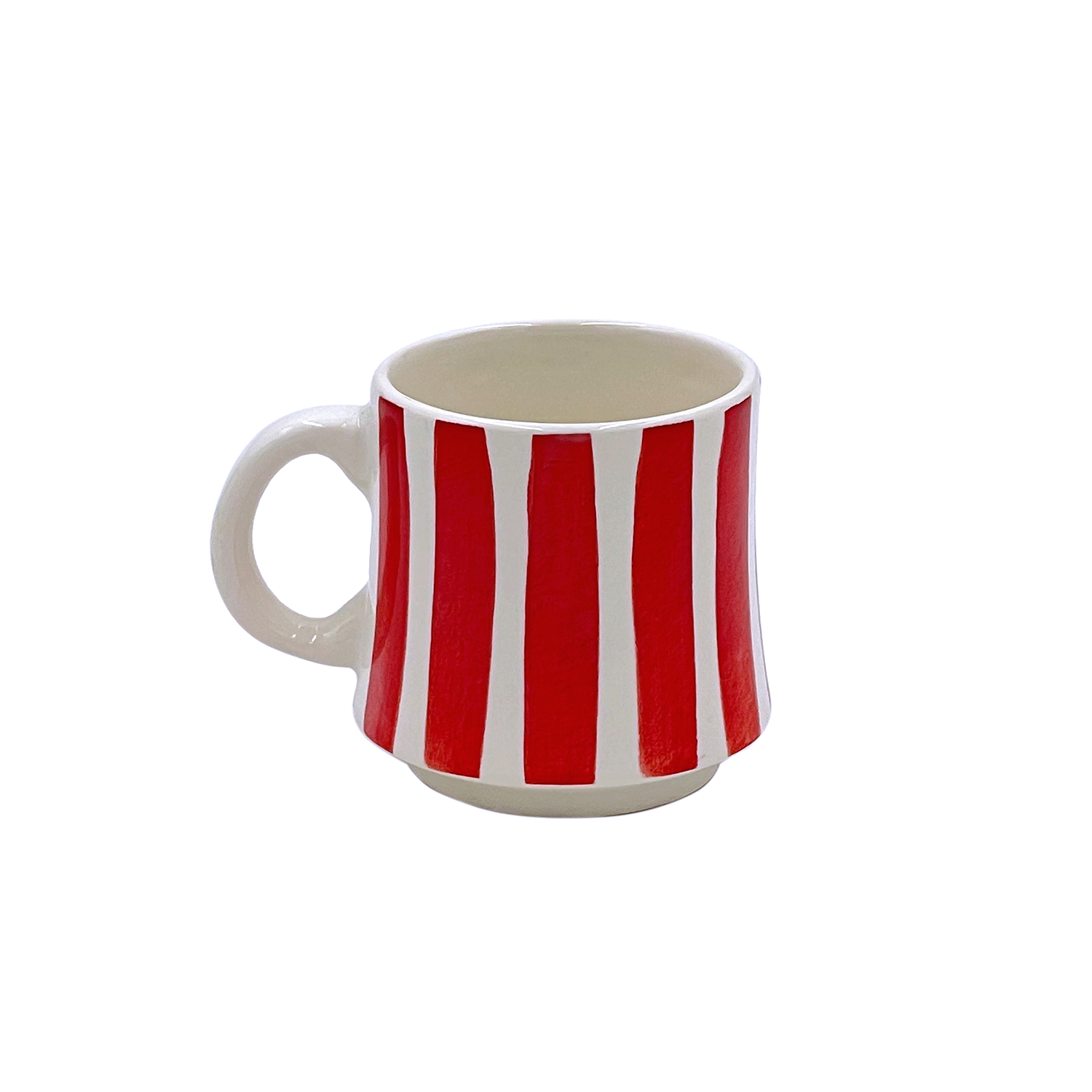 Small Red Stripes Mug