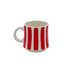 Small Red Stripes Mug