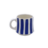 Small Navy Blue Stripes Mug