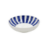 Navy Blue Stripes Peanut Bowl