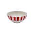 Small Red Stripes Bowl