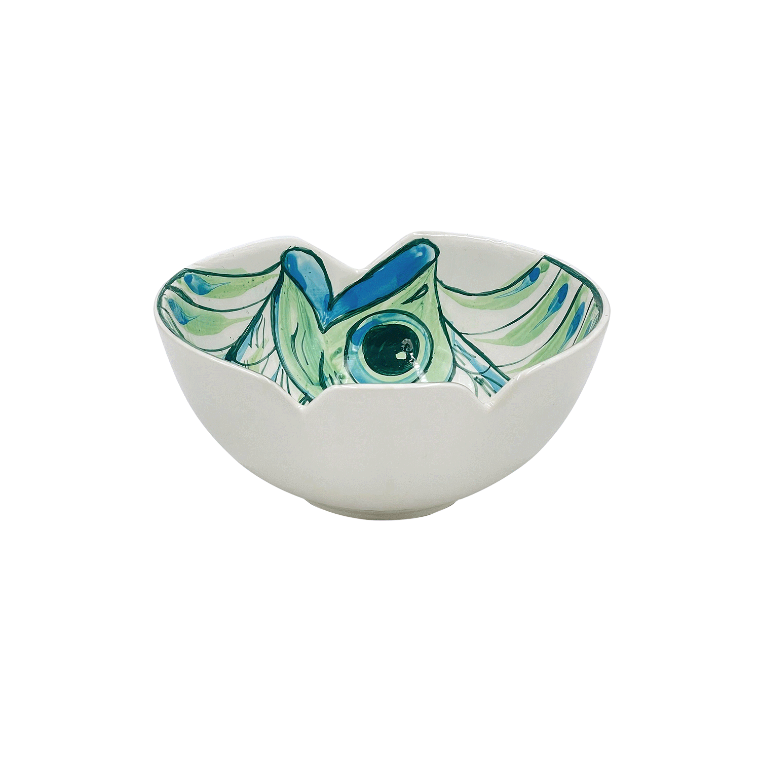 Small Green Romina Fish Bowl