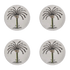 Palm Side Plates (Set of 4)