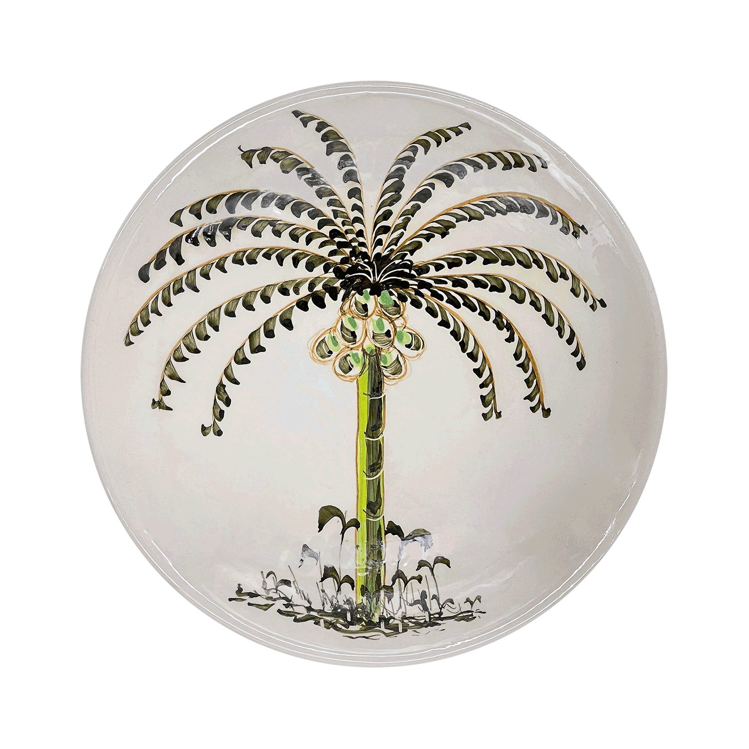 Palm Dinner Plate