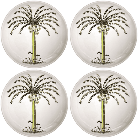 Palm Charger Plates (Set of 4)