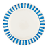 Light Blue Stripes Charger Plate