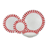 Red Stripes Dinner Set (16 Piece)