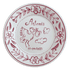 Personalised Rose Pink Birth Plate