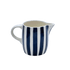 Black Stripes Milk Jug