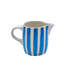 Light Blue Stripes Milk Jug