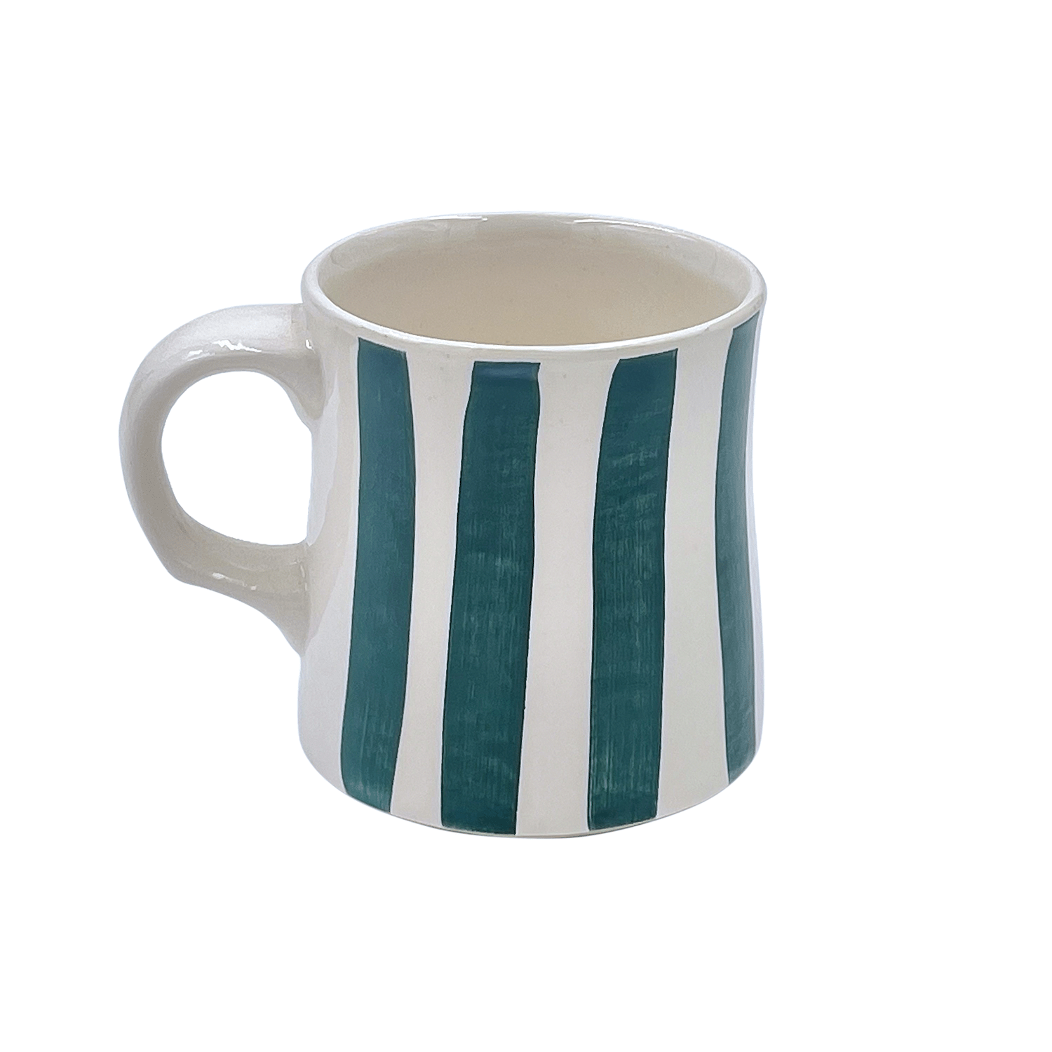 Green Stripes Mug