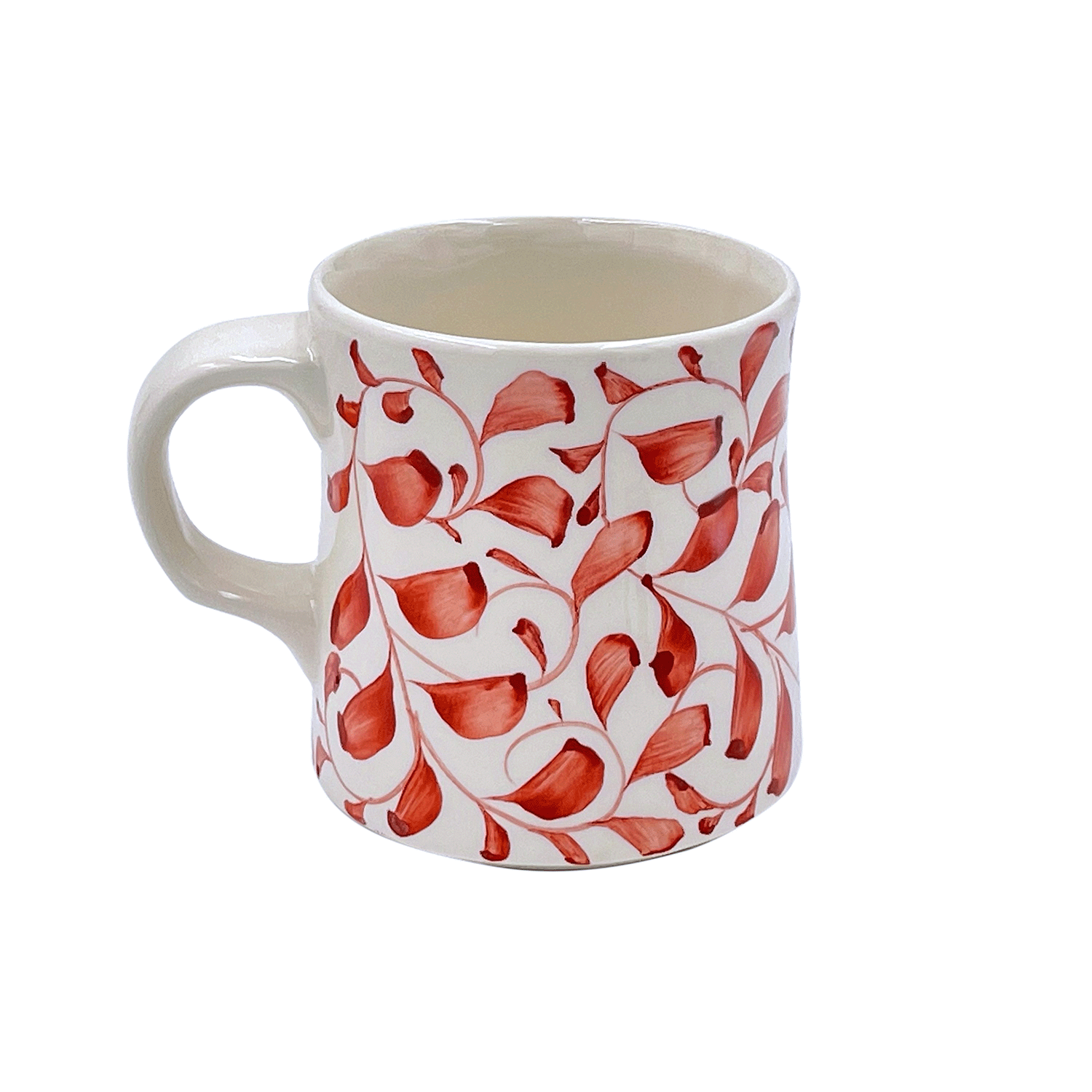 Red Scroll Mug