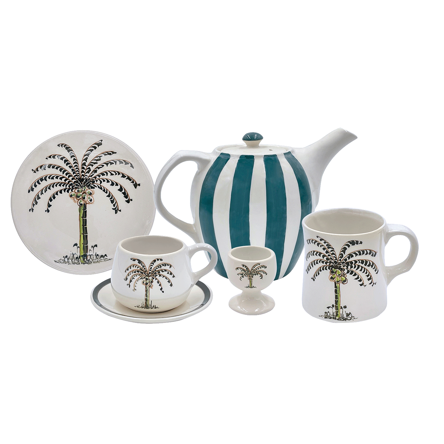 Palm Breakfast Set (21 Piece)