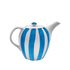 Light Blue Stripes Teapot