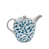 Green Scroll Teapot