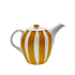 Yellow Stripes Teapot