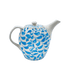 Light Blue Scroll Teapot