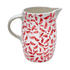 Red Scroll Water Jug