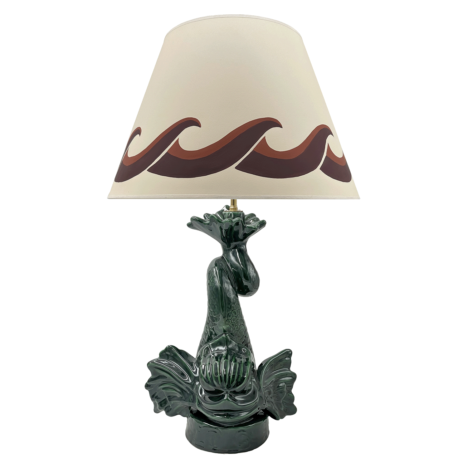 Pompeiian Red Odysseus Lampshade