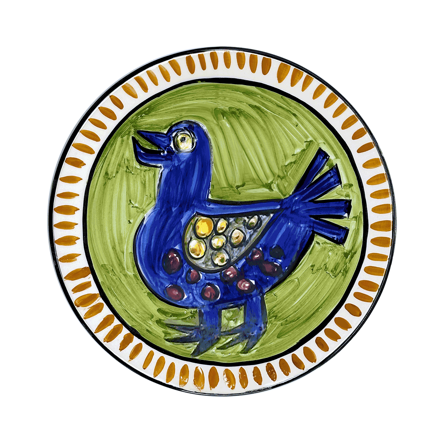 Rooster Gozo Dinner Plate