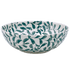 Green Scroll Salad Bowl