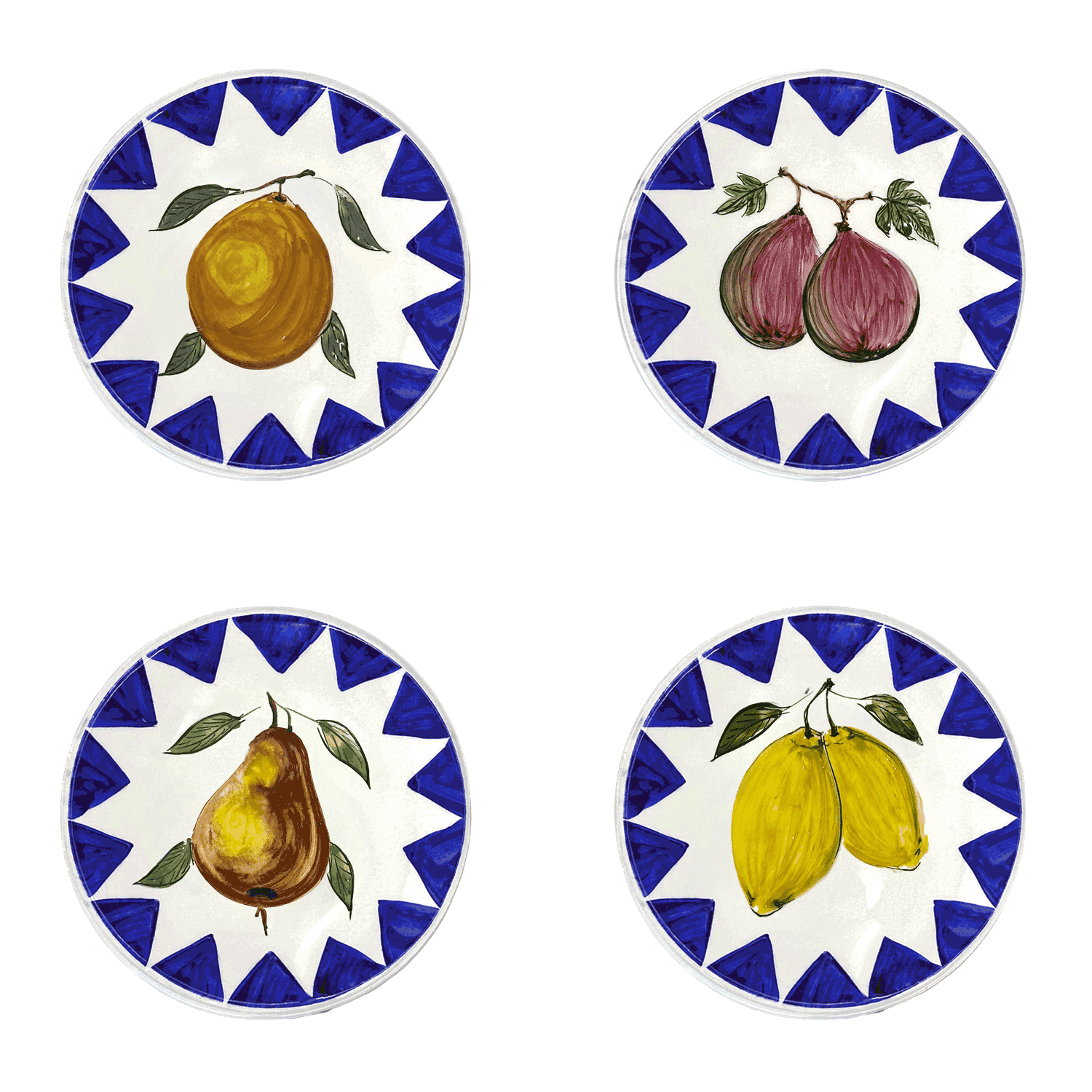 Zigare Fruit Side Plate (Set of 4)