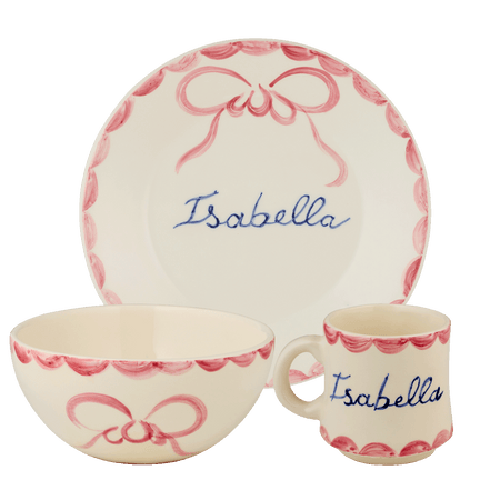 Personalised Pink Children’s Set
