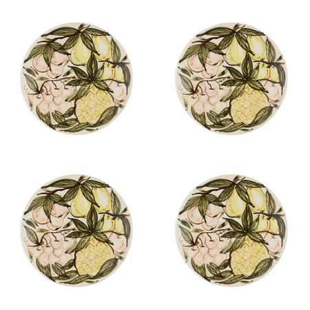 Fruit Side Plates (Set of 4)