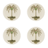 Palm Side Plates (Set of 4)
