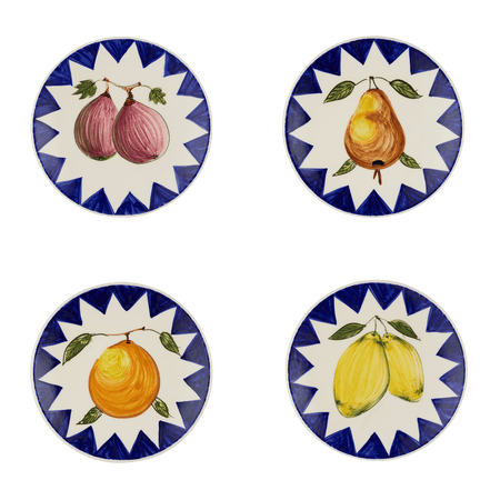 Zigare Fruit Side Plate (Set of 4)
