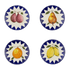 Zigare Fruit Side Plate (Set of 4)