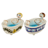 Pair of Michelangelo & Bianca Bath Soap Dishes