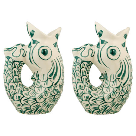 Green Glug Glug Jugs (Set of 2)