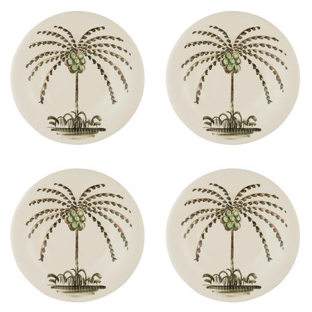Palm Dinner Plates (Set of 4)