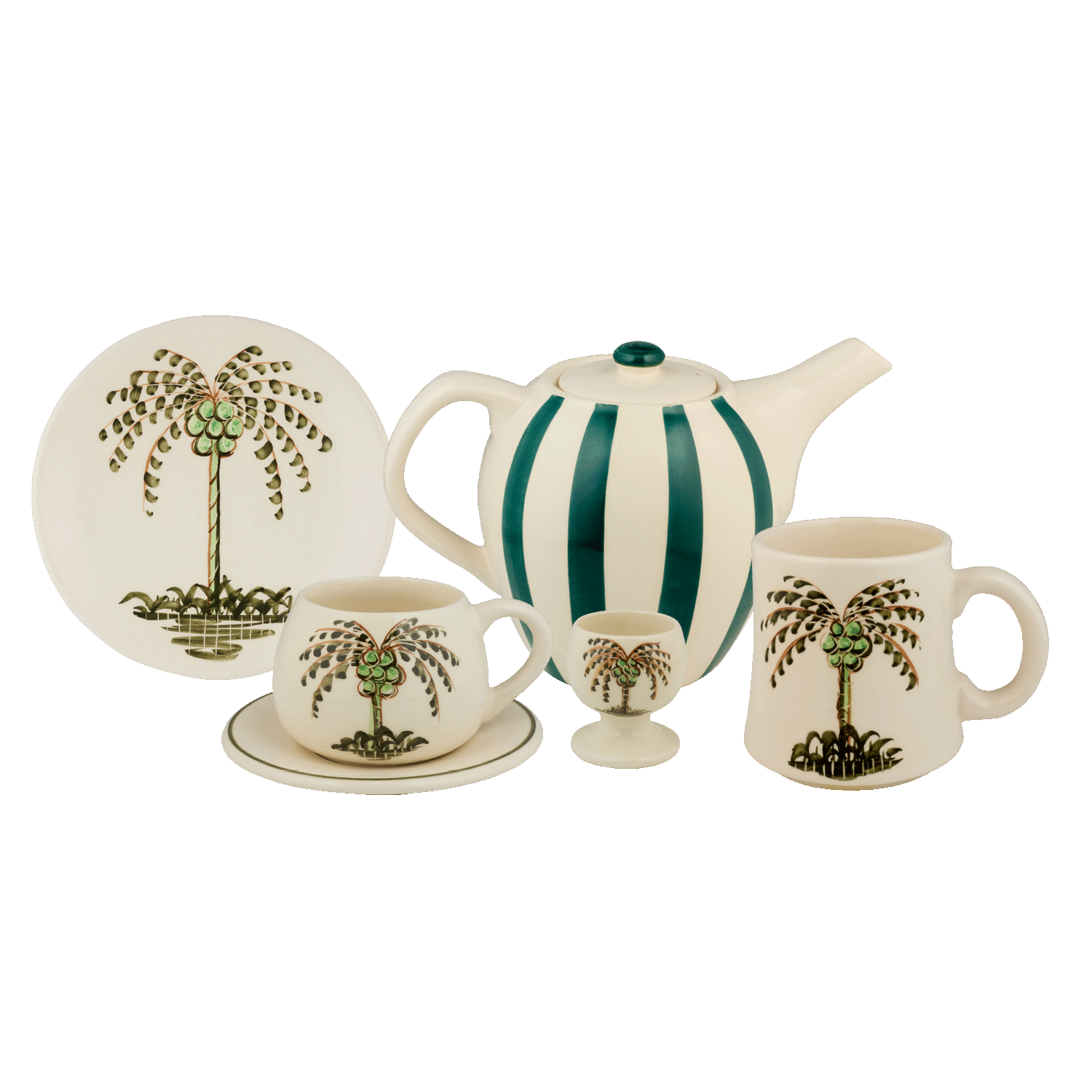 Palm Breakfast Set (21 Piece)