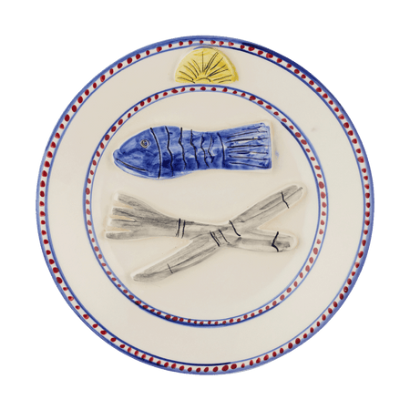 No Chips Please Plate