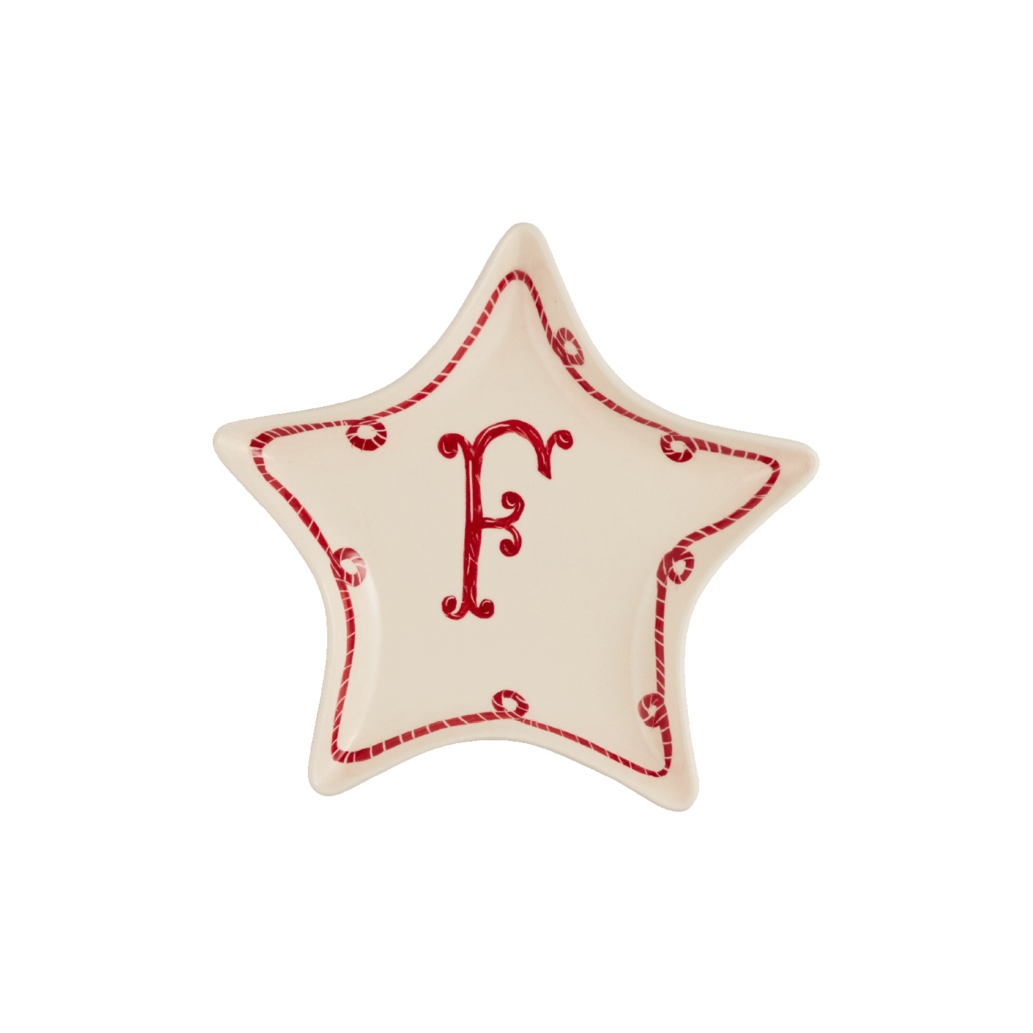 Star Monogram Plate