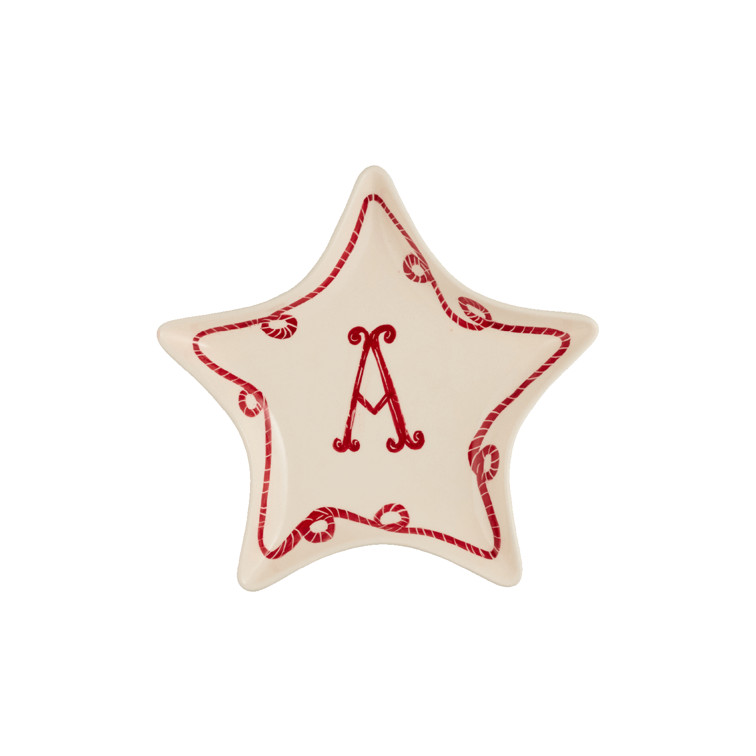 Star Monogram Plate