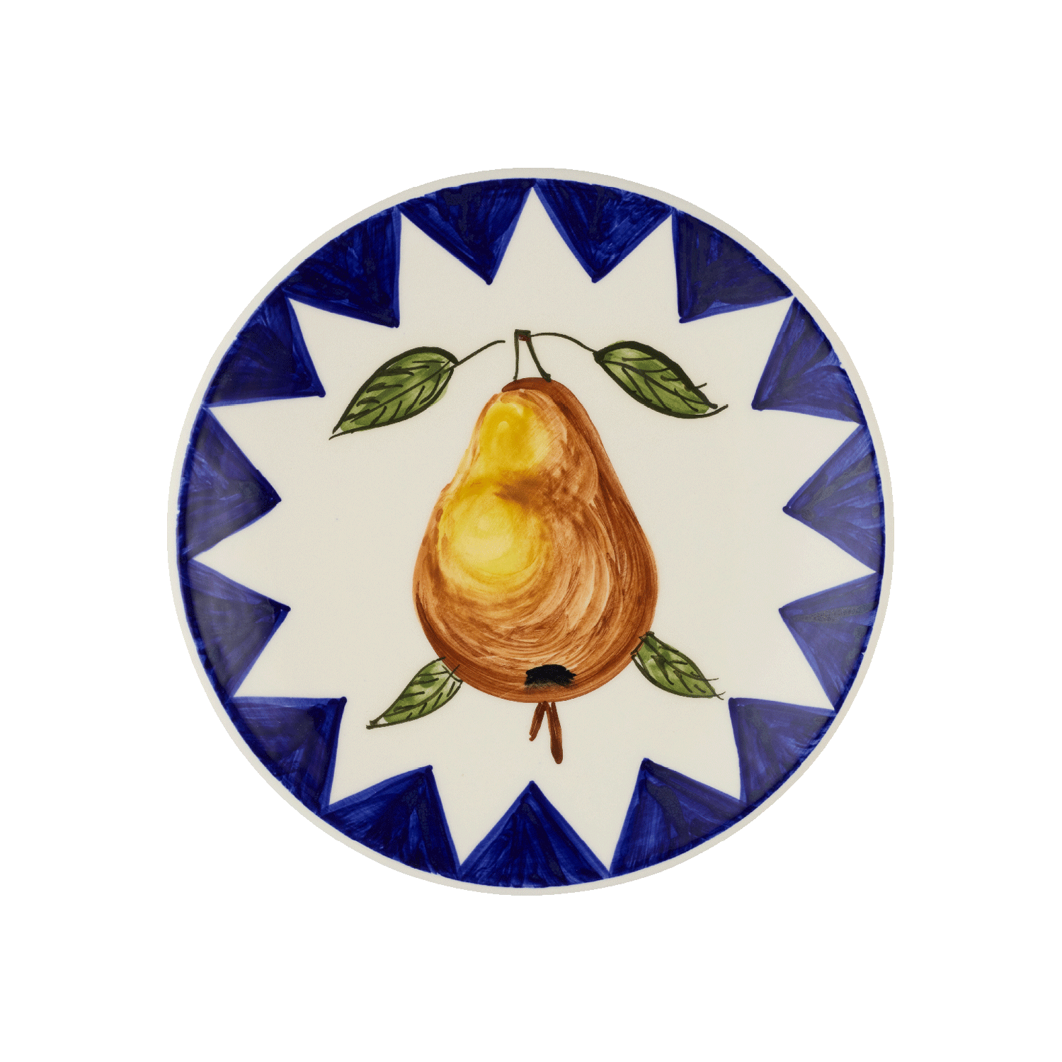 Pear Zigare Fruit Side Plate