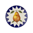 Pear Zigare Fruit Side Plate