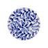 Navy Blue Scroll Side Plate