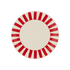 Red Stripes Side Plate